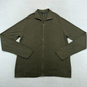 Club Monaco Sweater Large Men's Full Zip Lightweight Casual